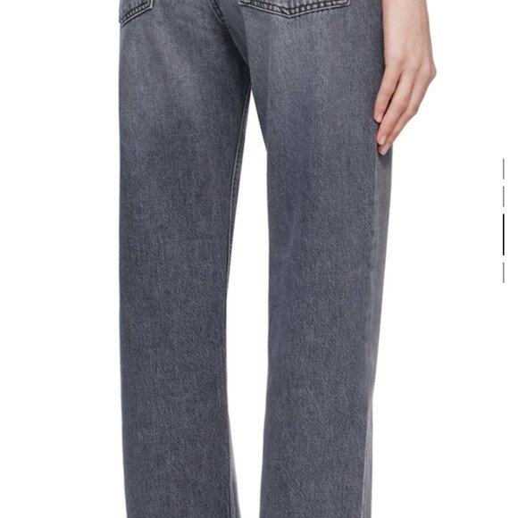 House of Dagmar Gray Straight Leg Jeans - Picture 10 of 10